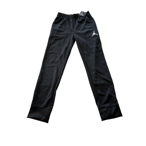 Jordan Youth 2 Piece Track Suit Set Black Red Full Zip Jacket Pants Medium New - Picture 5 of 11
